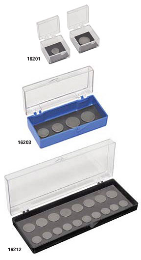 PELCO® AFM Disk Storage Box, magnetic layer, atomic force microscopy