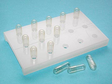 gelatin capsule holder