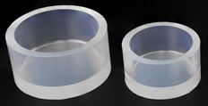 clear molds round