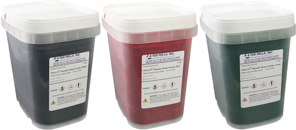 PELCO phenolic mounting powders