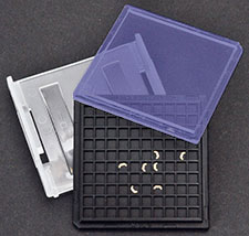 anti-static gsb-100 storage box for 100 grids