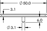 sem 50mm pin mount dimensions