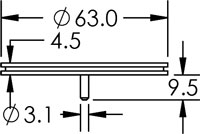 sem 63mm pin mount dimensions