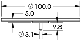 sem 100mm pin mount dimensions