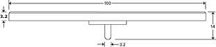 sem 100mm pin mount dimensions