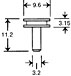 slotted head mount 