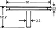 phillips pin mount dim