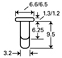 sem pin mount dimensions