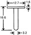 amray pin mount dim
