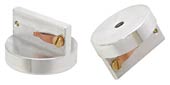 PELCO SEMClip™, 25x16mm x M4 Cylinder Mount, Double 90°, 2 clips