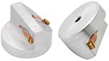 PELCO SEMClip™, 25x16mm x M4 Cylinder Mount, Double 45/90°, 2 clips