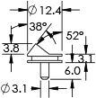 Low Profile 35 degree FIB Mount