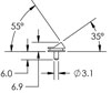 Low Profile 35 degree FIB Mount