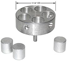 Multi Specimen Mount Holder for SEM cylinder mounts