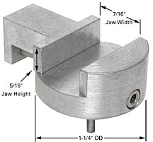 Micro Vise Scanning Electron Microscopy specimen holder