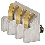 variable tilt and cross section M4 holders for SEM