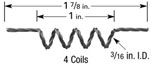 3-strand wire coiled tungsten filament