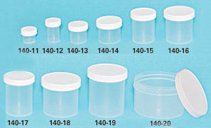 Polypropylene Straight Sided Jars