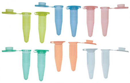 1.5ml microcentrifuge tubes, colored