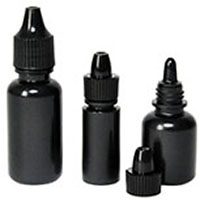 PELCO LightStop Black Polyporpylene Jars