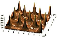 atomic force microscopy Test Grating for Tip Sharpness