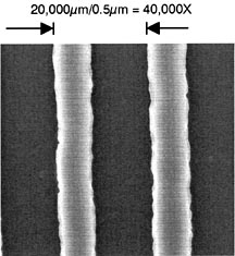 SEM Calibration Reference Standard