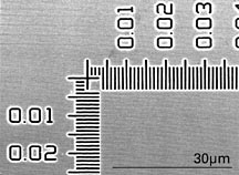 Magnificaton Micrometer Ruler for SEM