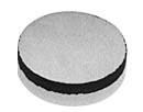 vitreous carbon (graphite) planchet