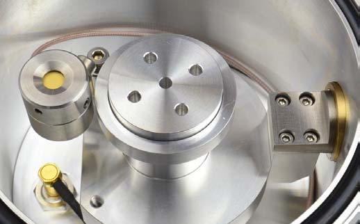 108C Auto Carbon Coater shown with the MTM-10 High Resolution Thickness Monitor