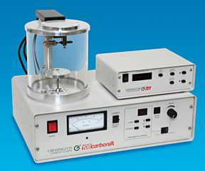 108C Auto/SE Carbon Coater with MTM-10 Thickness Monitor