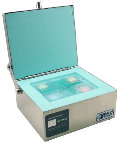 seal'n freeze trays and freeze box
