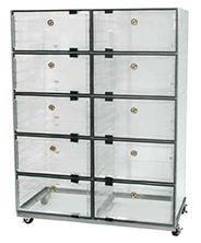 Large PL Desiccator Cabinets, acrylic desiccator