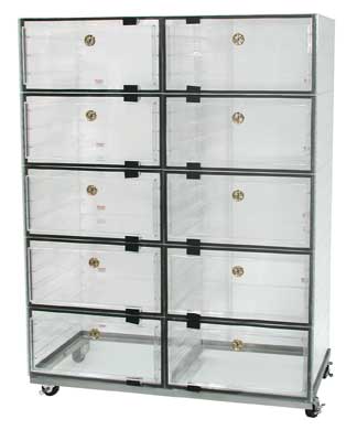 large desiccator cabinet