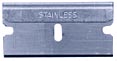 single edge, stainless steel razor blade