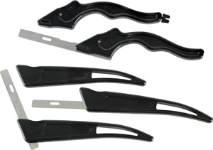 microtome blade handles