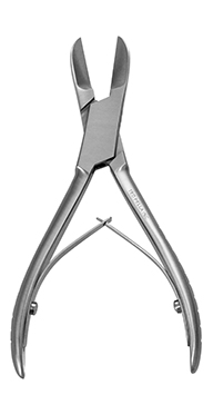 liston bone cutter, 14cm, curved