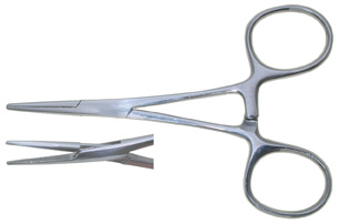 forceps, hemostat, hartman artery