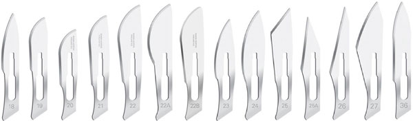 Sterile Stainless Steel Scalpels