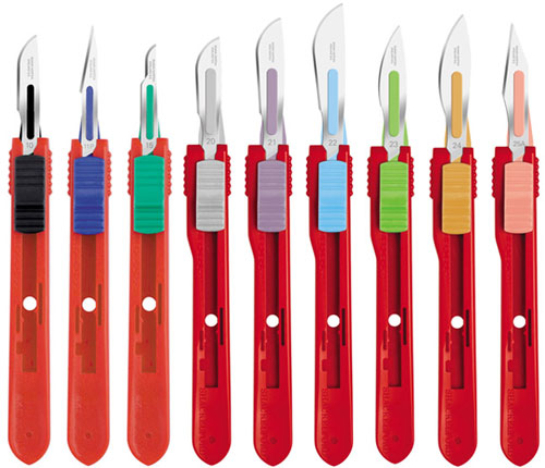 Scalpels, Scalpel Blades, Disposable Scalpels, Craft Knives