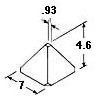 pyramid embedding mold