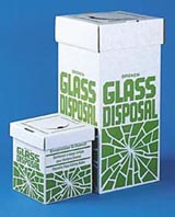 glass disposal boxes