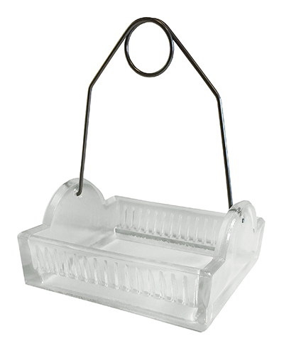 slide rack glass