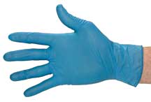 Tempshield Waterproof Cryo-Grip Gloves, Elbow, Medium (9), Blue