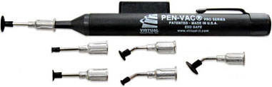 pen vac tweezer, vacuum pick-up