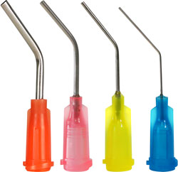 45 degree bent probes without cups