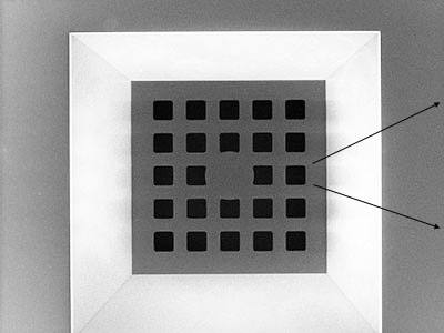 silico dioxide grid