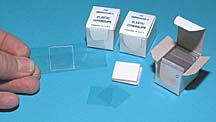 Microscope Slide Cover Glass Quartz Plastic Coverslips