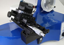 saw with optional 3-axis goniometer