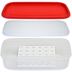 polymerization tray