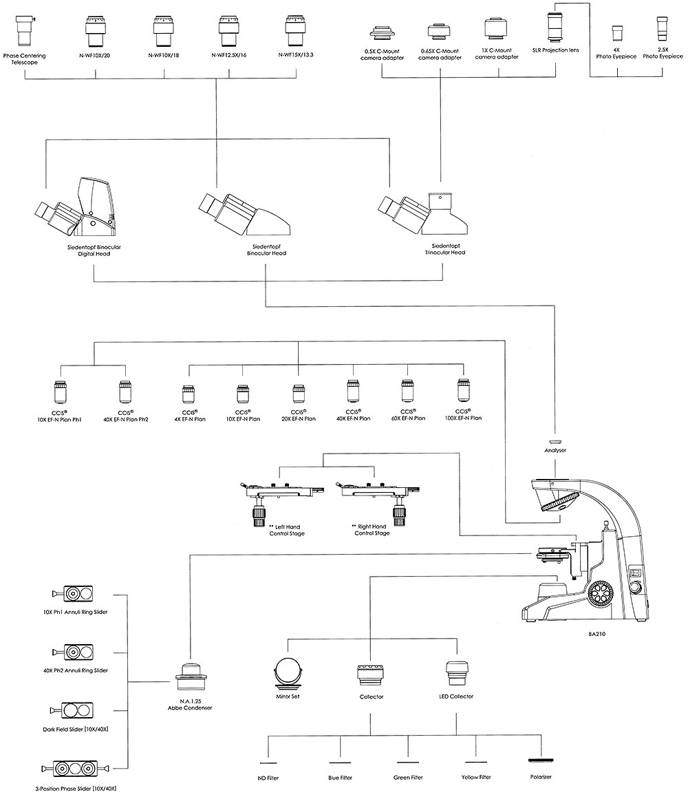 ba210 microscope system diagram